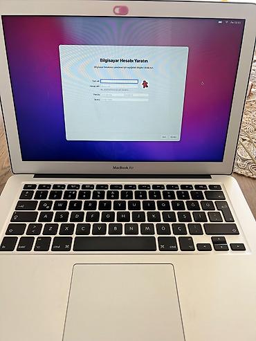 apple macbook air: Apple MacBook Air 2013 - Model: MacBook Air 13" (gümüş/alüminium — 4