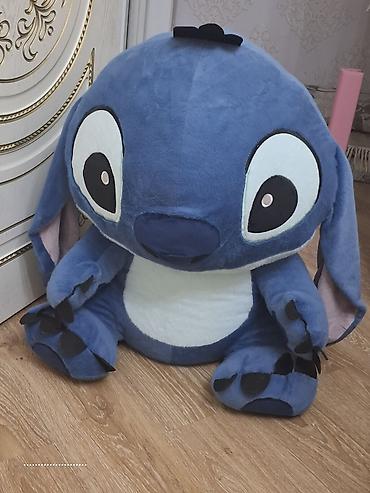 kaktus oyuncaq: Nəhəng mavi Stitch plyuş oyuncağı.tezedi 60m almisam tecili 20m — 1