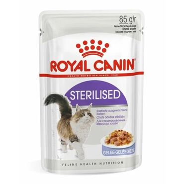 корм для кошек: Корм Royal Canin Sterilised — это полнорационный влажный корм для