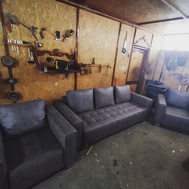 Ремонт, реставрация мебели: Ремонт-реставрацияперетяжка мягкой мебели. Замена обивочной — 6