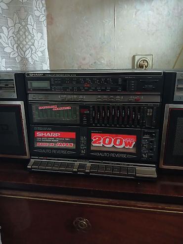 Другая аудиотехника: Портативная стереосистема Sharp WF-939 (Japan) - Мощность: 200W PMPO — 1