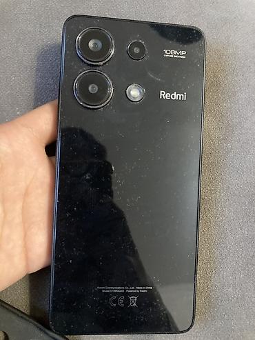 redmi 9 а: Redmi, Redmi Note 13, Колдонулган, 256 ГБ, түсү - Кара, 2 SIM — 2