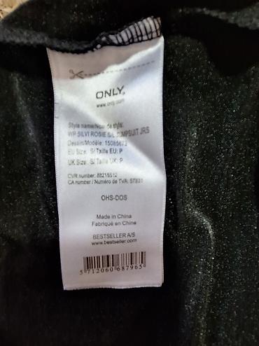 Kombinezoni: ONLY, S (EU 36), bоја - Crna — 9