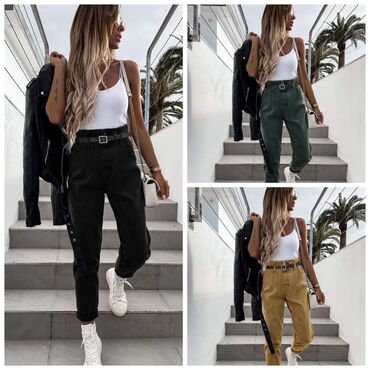 Farmerke: Pamuk, Visok struk, Drugi kroj — 16