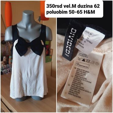 Majice na bretele: M (EU 38), Pamuk, bоја - Šareno — 18