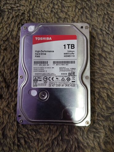 блоки питания для ноутбуков 16 в: Накопитель, Б/у, Toshiba, HDD, 1 ТБ, Для ПК