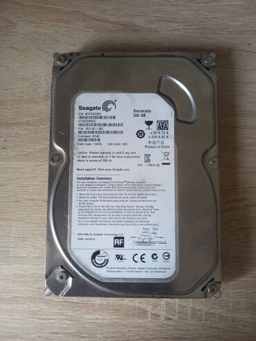 студийные мониторы m audio: Накопитель, Б/у, Seagate, HDD, 512 ГБ, 3.5", Для ПК