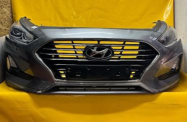 Передний бампер в сборе для Hyundai Sonata Комплектация по фото: -