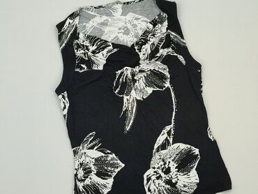 kopertowe bluzki w kwiaty: Blouse, Marks & Spencer, S (EU 36), condition - Good