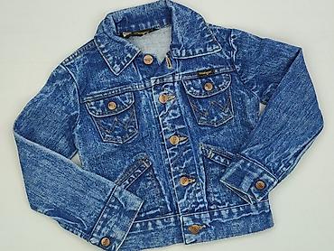 mk botki: Dziecięca kurtka jeansowa, 5-6 lat, 110-116 cm, Wrangler, stan - Idealny — 1