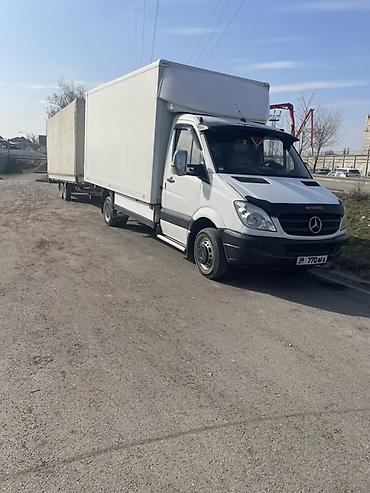 авто грузовые: Грузоперевозки на Mercedes-Benz Sprinter с прицепом - Тип транспорта — 1