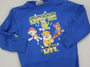 niebieski sweterek rozpinany: Bluza, Nickelodeon, 2-3 lat, 92-98 cm, stan - Bardzo dobry