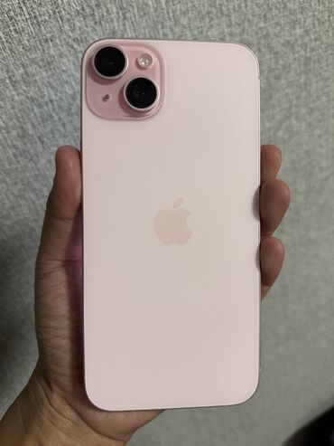 huawei p50 pro цена в бишкеке: IPhone 15 Plus, Б/у, 256 ГБ, Розовый, Защитное стекло, Чехол, 86 %