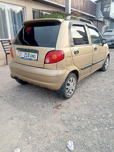 sprinter 4 4: Daewoo Matiz: 2005 г., 0.8 л, Механика, Бензин, Хэтчбэк — 6