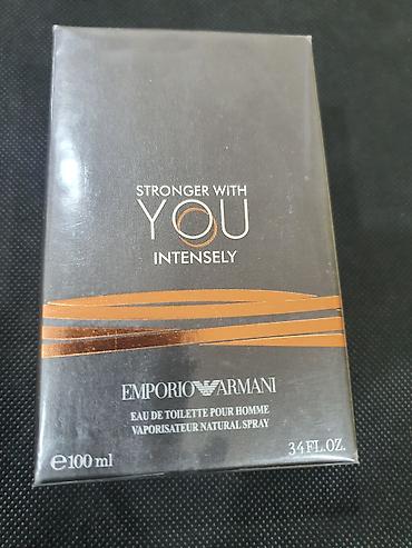 Gözəllik və sağlamlıq: Emporio Armani “Stronger With You Intensely” – kişi üçün eau de — 1