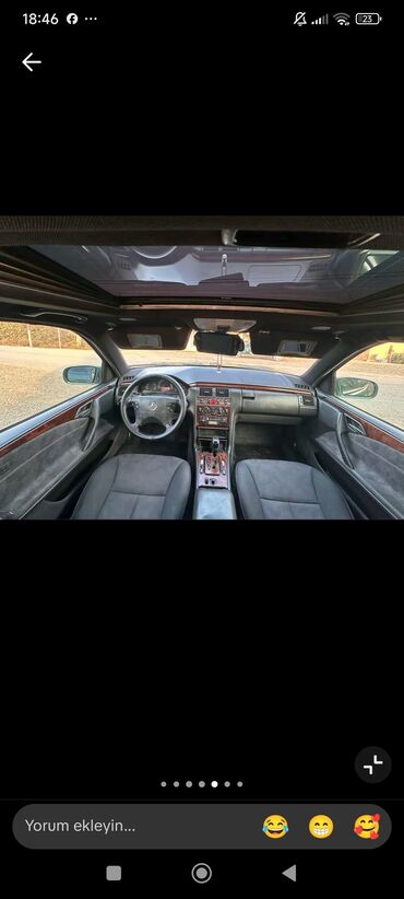 Mercedes-Benz: Mercedes-Benz E‑Class W210 sedan - Kuzov: yaşıl rəng, 4 qapı, klassik — 23