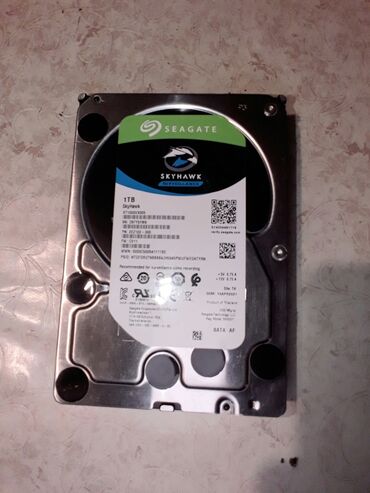 Kompüter, noutbuk və planşetlər: Daxili Sərt disk (HDD) Seagate, 1 TB, 7200 RPM, 3.5", Yeni