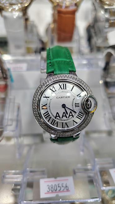lv saat: Cartier Ballon Bleu üslubunda zərif qadın saatları - Korpus: parlaq — 6