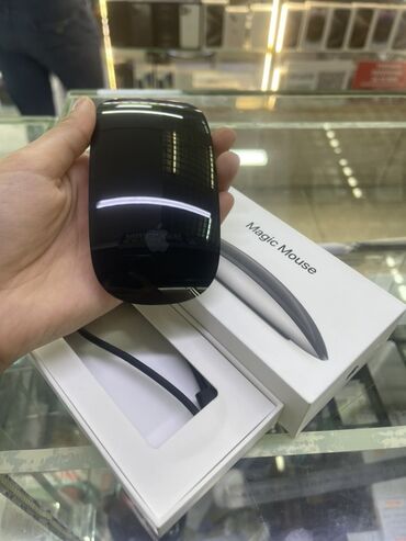 мышка для макбук: Apple Magic Mouse цвет черный. Почти новый🔥