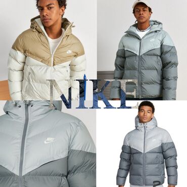 Куртки: Мужская куртка, XL (EU 42), Nike Windrunner, Новый, цвет - Серый, Самовывоз