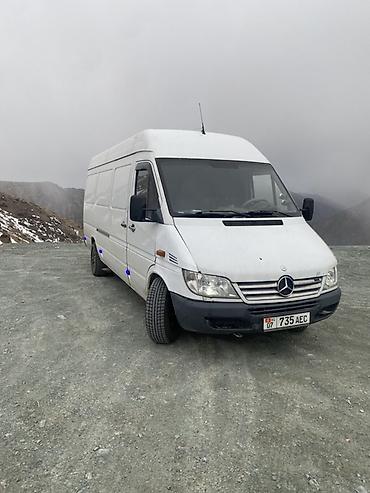 Унаа сатуу: Mercedes-Benz Спринтер: 2002 г., 2.7 л, Кол менен иштөөчү, Дизель, Van — 2