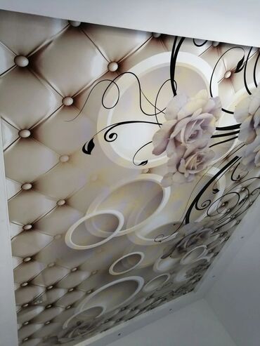 Натяжной потолок: Натяжной потолок Матовое, 3D потолки, Глянцевое Бесплатный замер, Гарантия, Монтаж — 6