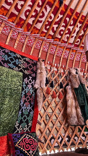 Аренда юрт: Аренда юрты, Каркас Деревянный, 85 баш, Стол, С полом, Казан — 17