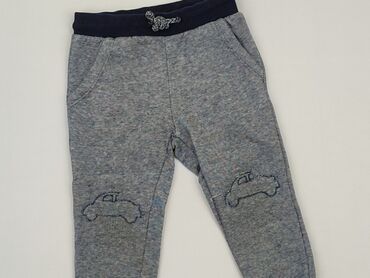 ciepłe kapcie chłopięce: Sweatpants, So cute, 12-18 months, condition - Very good