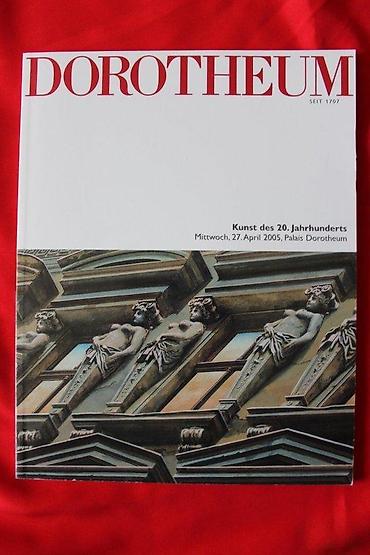 Sličice i albumi za sličice: DOROTHEUM, KUNST DES 20. JAHRHUNDERTS, 27.4.2005. | Aukcioni katalog — 1