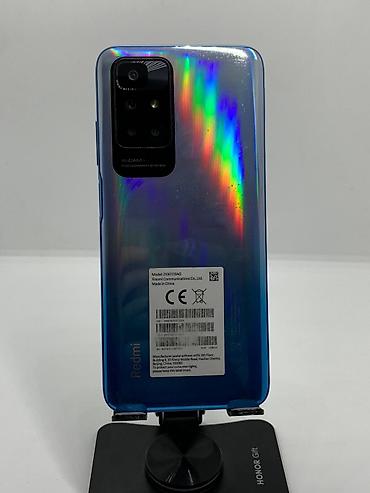 micro cd: Redmi, Redmi 10, Б/у, 128 ГБ, цвет - Голубой, 2 SIM — 3