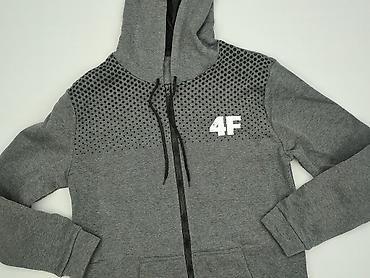 bluza z futrem: 4F, Bluza z kapturem dla mężczyzn, rozmiar L — 1