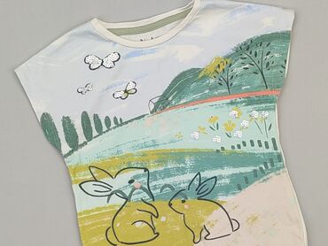 czerwona letnia sukienka midi: T-shirt, 2-3 years, 92-98 cm, condition - Good