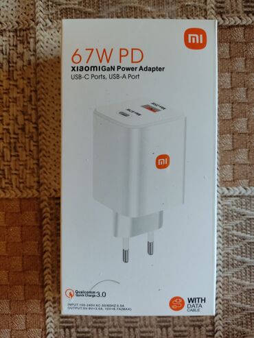 telefon gencede: Xiaomi 67W Superfast Charger. Type C və Usb Girişi Dəstəkləyir at lalafo.az telefon gencede: Xiaomi 67W Superfast Charger. Type C və Usb Girişi Dəstəkləyir