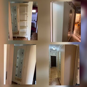 Masalar və oturacaqlar: İşlənmiş, Düz dolab, Dəhliz dolabı
