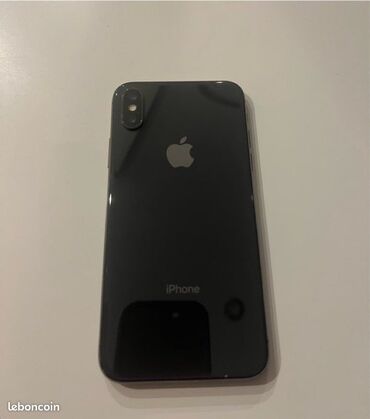 Apple iPhone: IPhone X, Скидка 10%, Б/у, 256 ГБ, Black Titanium, 79 %