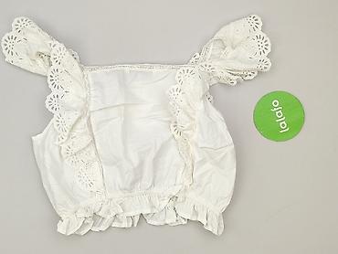 bluzki biale haftowane: Zara, Top damski, rozmiar M — 3