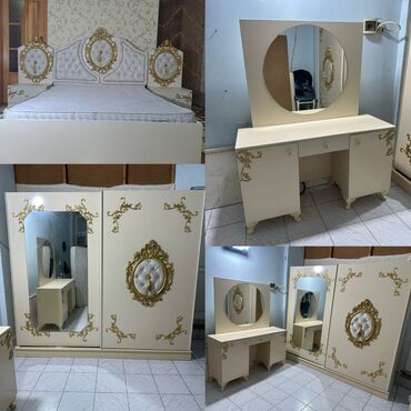 tumbucka mebel: İkinəfərlik çarpayı, Termo, Dolab, 2 tumba, İşlənmiş