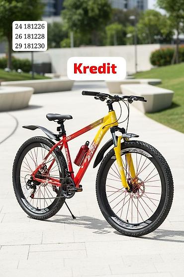 Velosiped – dağ/şəhər tipli, idman dizaynlı model. - Rəng