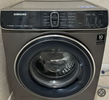 стиральная машина samsung: Кир жуучу машина Samsung, Автоматтык, 9 кг чейин, Толук өлчөм
