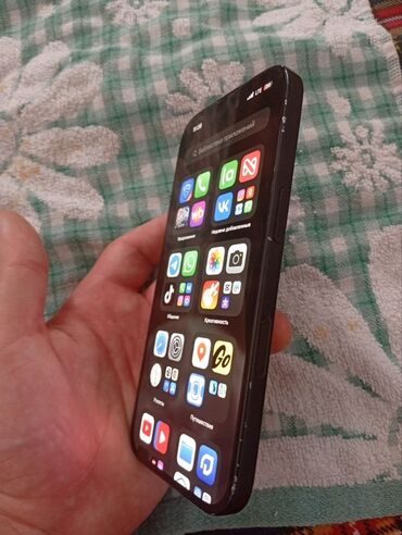 новый телевизоры: IPhone 16, Б/у, 128 ГБ, Черный, 100 %