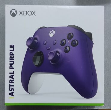 Oyun diskləri və kartricləri: Xbox one üçün astral purple coystik. Tam yeni, original bağlamada