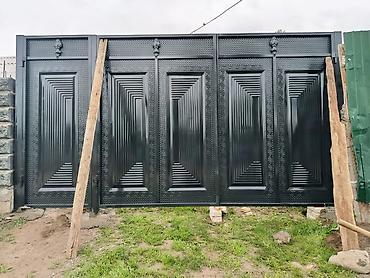 Откатные ворота: Заказ менен сапаттуу дарбаза жасайбыз! Үйүңүзгө, дачаңызга же — 2