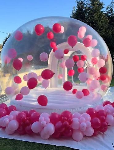 форма танцы: Прозрачный надувной купол “Bubble” с входным тоннелем - Формат — 3