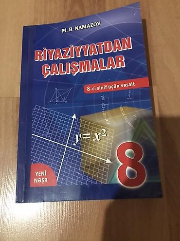 Məhsul: “Riyaziyyatdan Çalışmalar” – 8-ci sinif üçün vəsait Müəllif