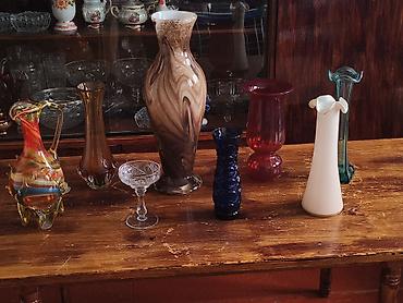 Наборы посуды: Набор бокалов из стекла/хрусталя. - Комплект №1: 6 высоких бокалов на — 36