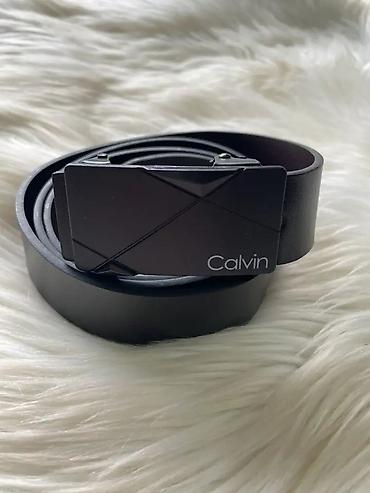 vera tasne: Muški kaiš Calvin – crni - Elegantna automatska kopča u crnoj boji sa — 1