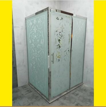 Duş kabinaları, arakəsmələr: Yeni Üstü açıq kabina, Künc üçün, Pulsuz çatdırılma — 1