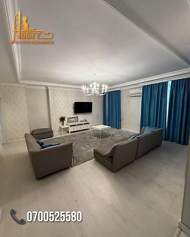 абба: 3 комнаты, 133 м², Бишкек Парк ТРЦ Элитка, 4 этаж, Евроремонт — 3