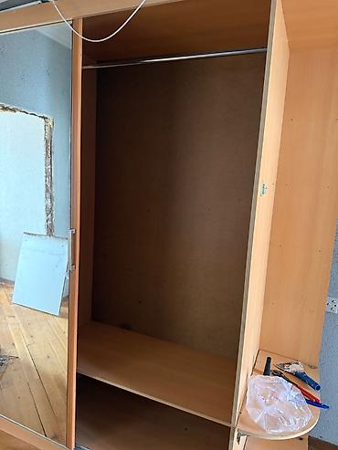dolab ikinci el: İşlənmiş, 2 qapılı, Güzgülü, Kupe, Düz dolab — 2
