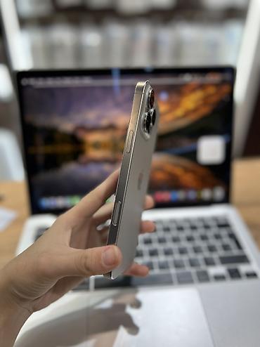 айфл: IPhone 16 Pro Max, Б/у, 256 ГБ, Natural Titanium, Защитное стекло, Чехол, 91 % — 4